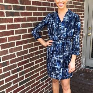 Cute blue and white dress